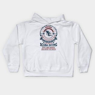 Scuba Diving Kids Hoodie